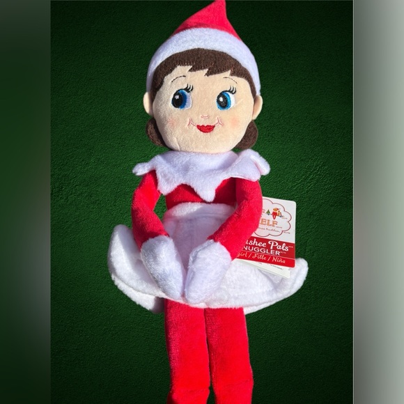 Blue Eyed Girl Elf on Shelf Plushee Pals Snuggler - NWT - Picture 5 of 7